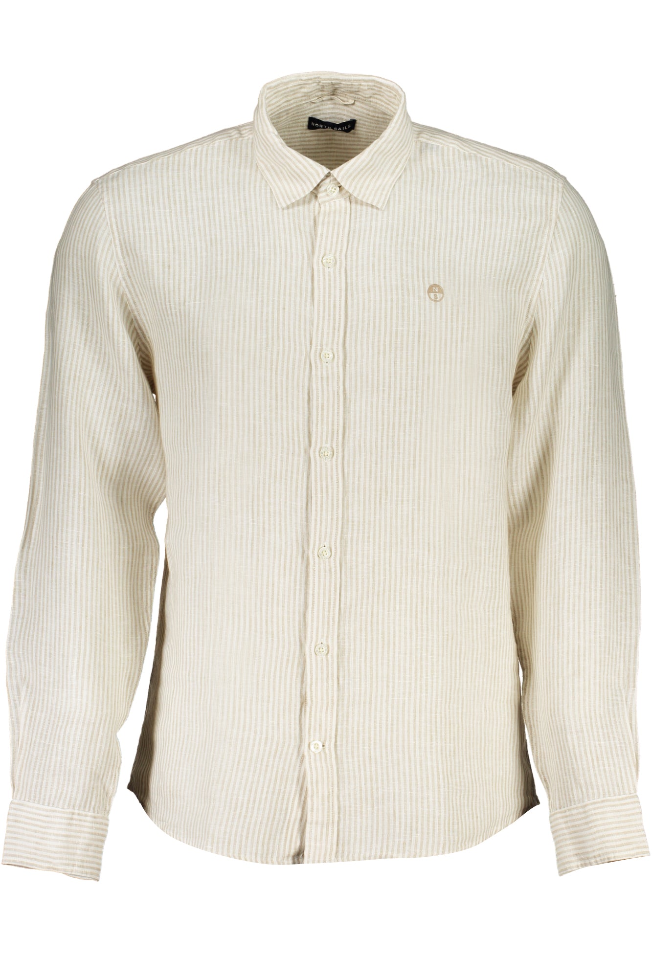 NORTH SAILS CHEMISE MANCHES LONGUES HOMME BEIGE - NORTH SAILS