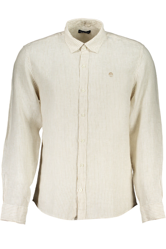 NORTH SAILS CHEMISE MANCHES LONGUES HOMME BEIGE - NORTH SAILS