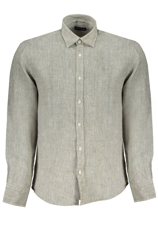 NORTH SAILS CHEMISE MANCHES LONGUES HOMME GRIS - NORTH SAILS