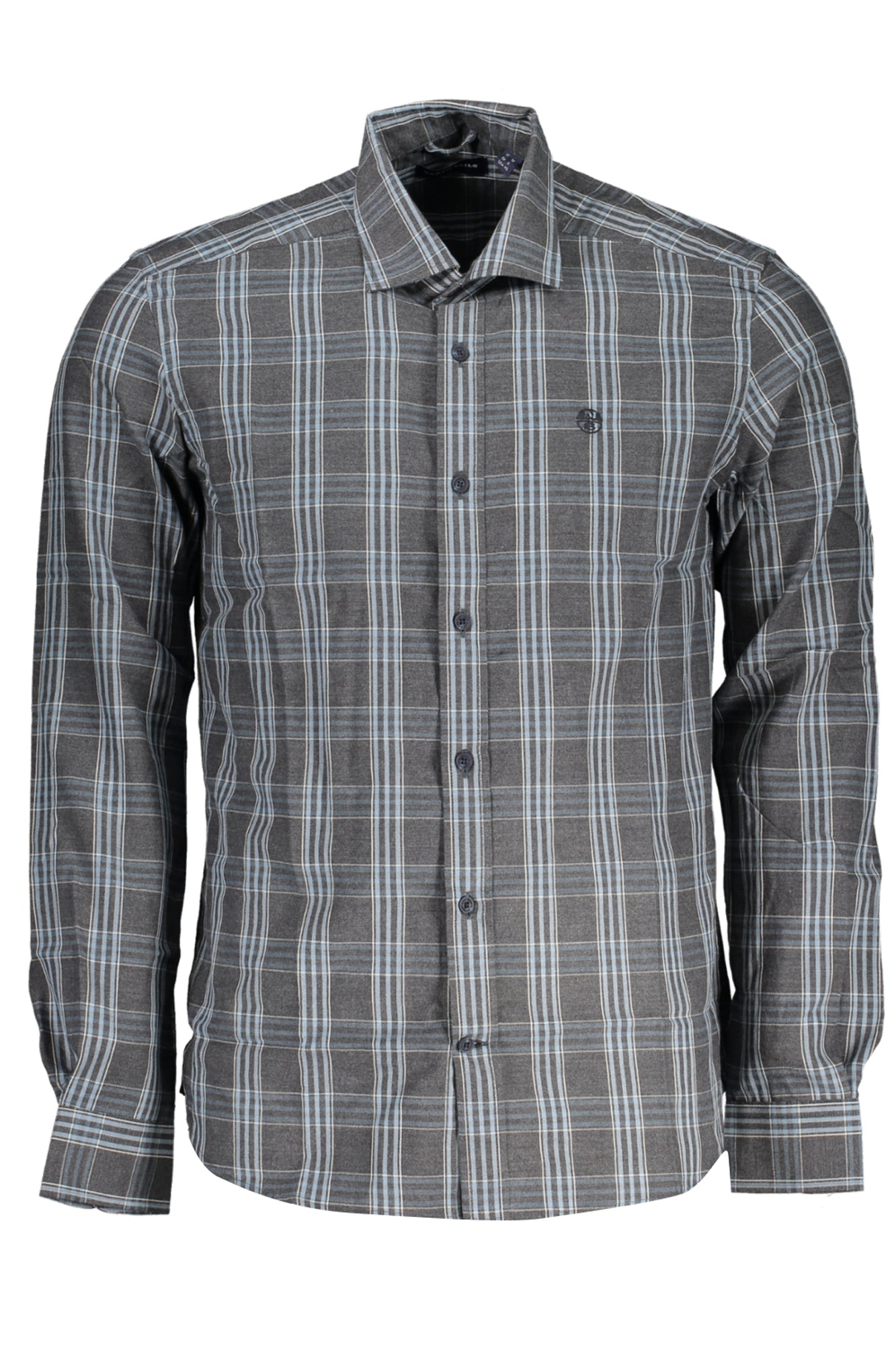 CHEMISE À MANCHES LONGUES POUR HOMMES NORTH SAILS GRIS - NORTH SAILS