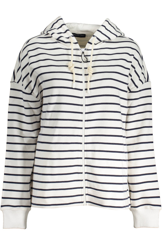 SWEAT-SHIRT FEMME ZIPPÉ BLANC NORTH SAILS - NORTH SAILS