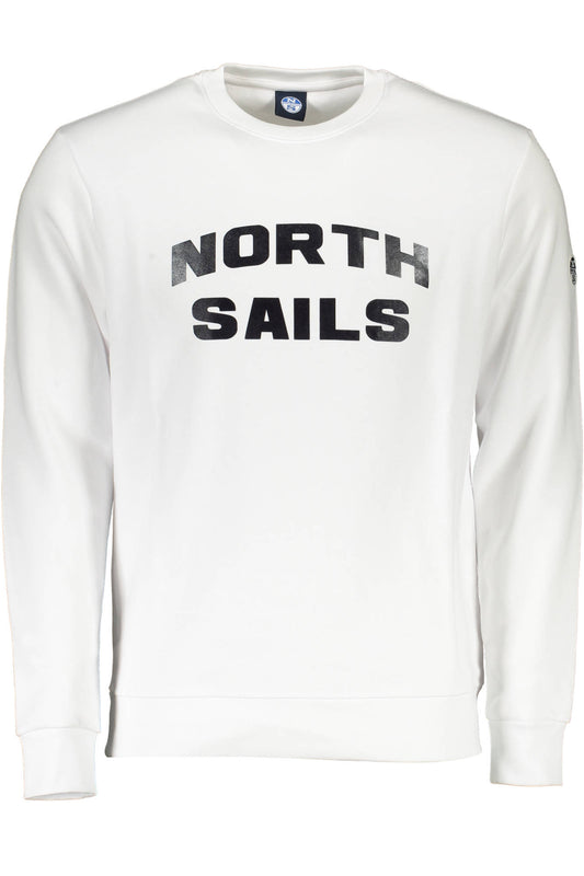 Sweat zippé North Sails pour homme, blanc - NORTH SAILS
