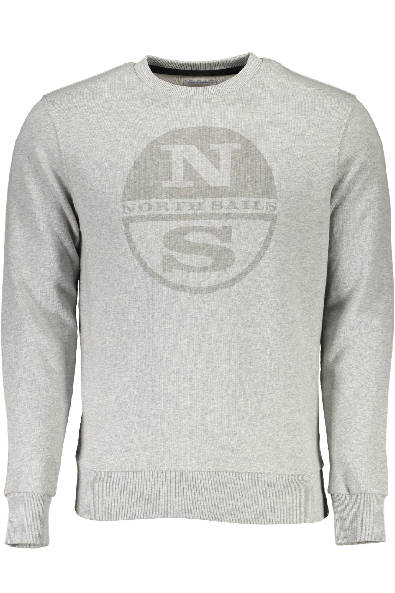 NORTH SAILS SWEAT SANS ZIP HOMME GRIS - NORTH SAILS