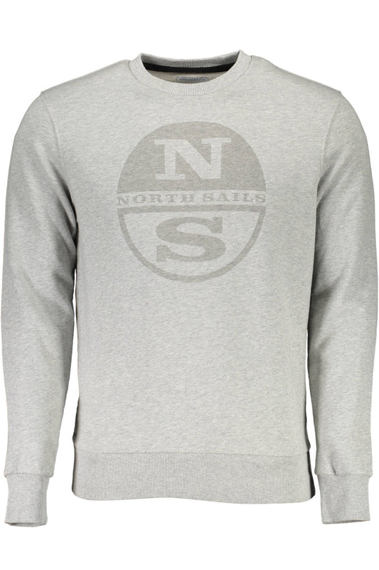 NORTH SAILS SWEAT SANS ZIP HOMME GRIS - NORTH SAILS