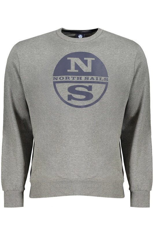 SWEAT-SHIRT SANS FERMETURE ÉCLAIR GRIS POUR HOMMES NORTH SAILS - NORTH SAILS