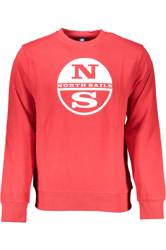 SWEAT-SHIRT ZIPPÉ ROUGE POUR HOMMES NORTH SAILS - NORTH SAILS