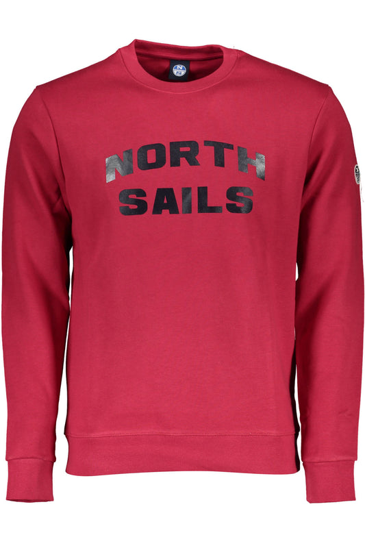 Sweat-shirt zippé rouge North Sails pour homme - NORTH SAILS