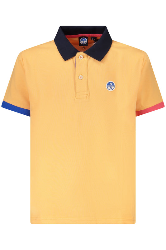 POLO MANCHES COURTES NORTH SAILS ENFANT ORANGE - NORTH SAILS
