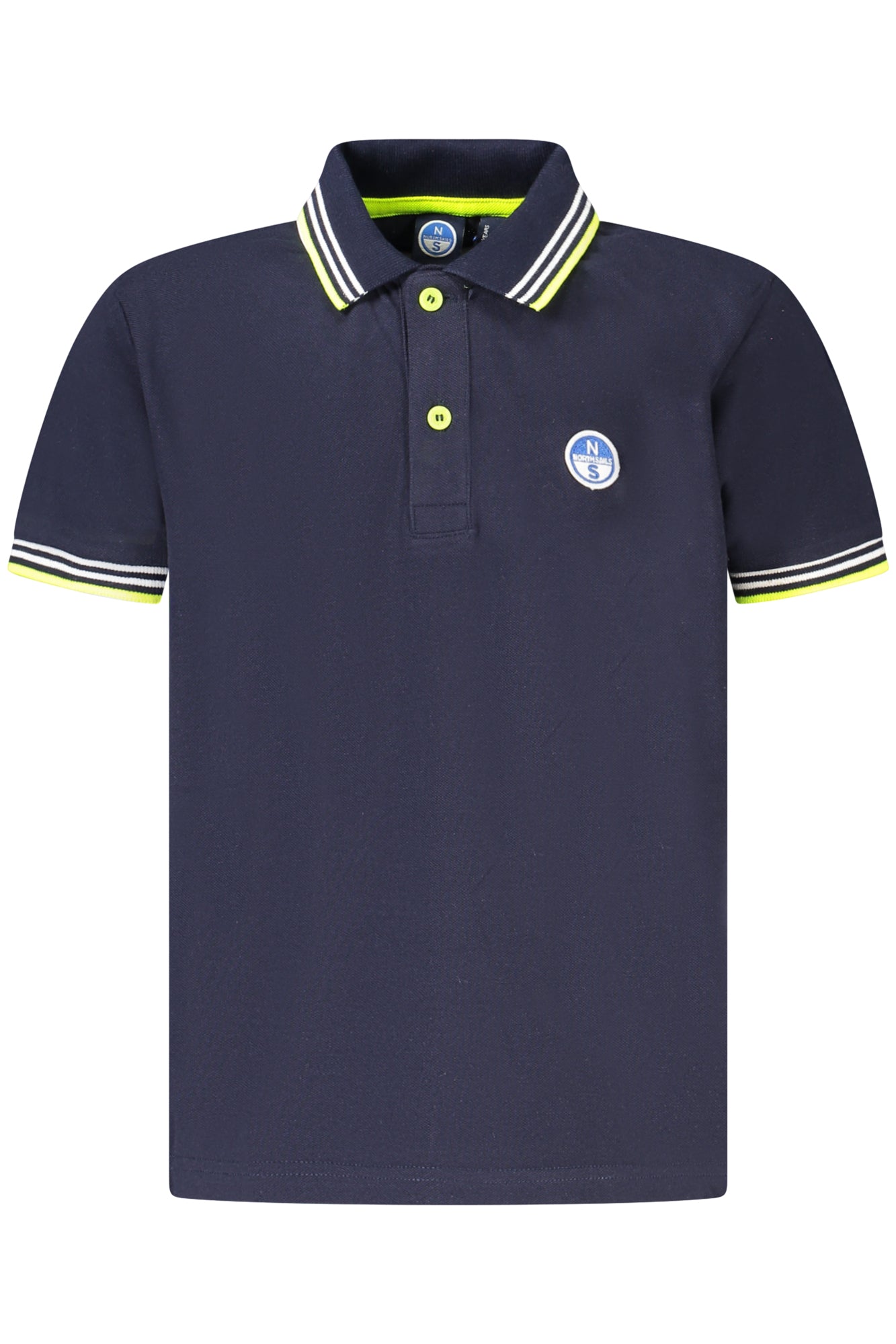 POLO MANCHES COURTES NORTH SAILS ENFANT BLEU - NORTH SAILS