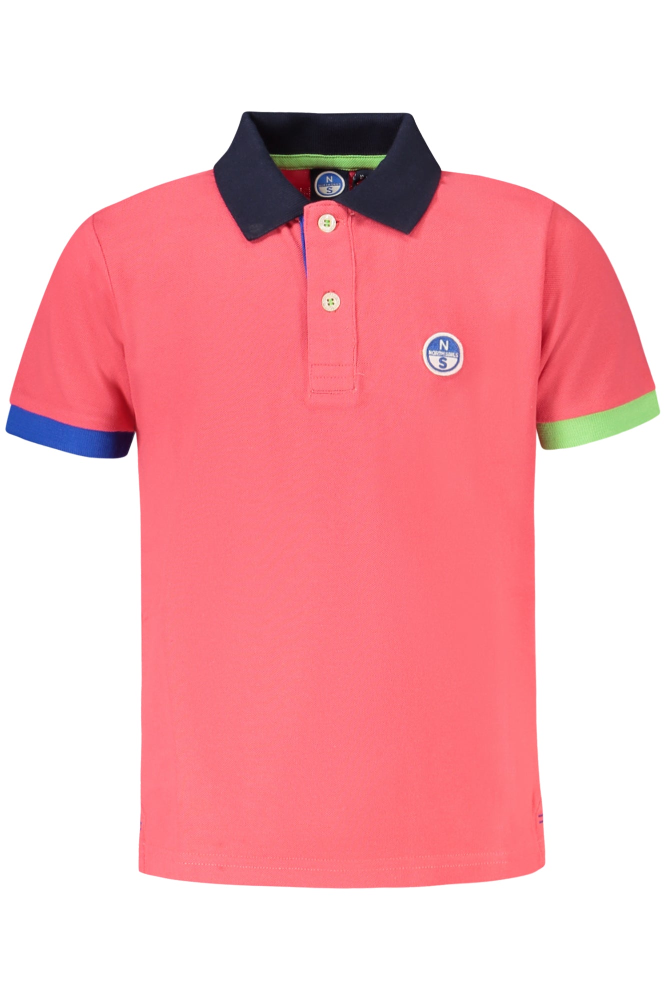 POLO MANCHES COURTES NORTH SAILS ENFANT ROSE - NORTH SAILS