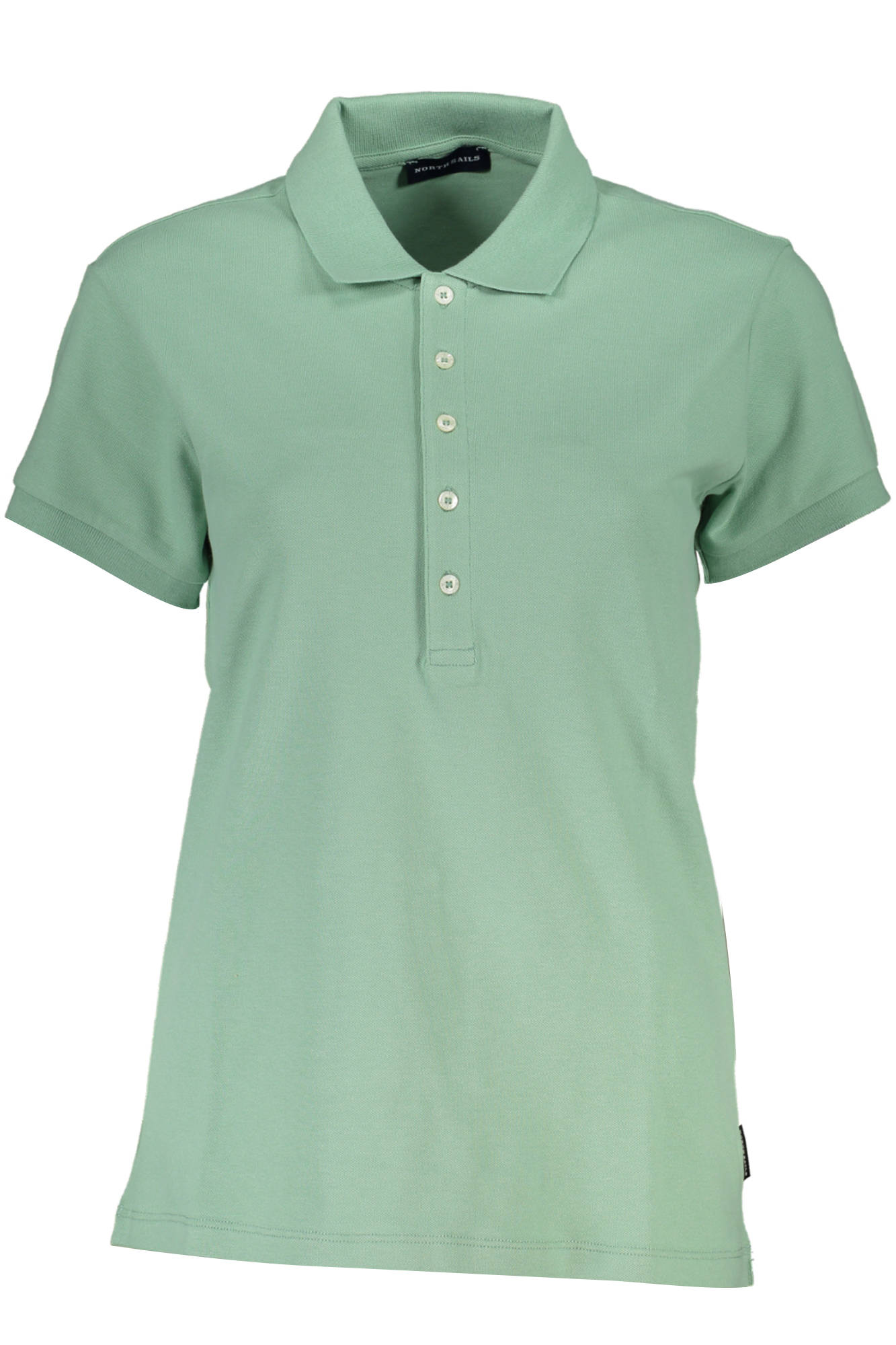NORTH SAILS POLO MANCHES COURTES FEMME VERT - NORTH SAILS
