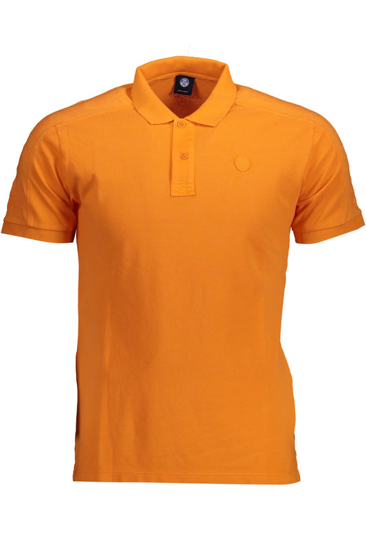 NORTH SAILS POLO MANCHES COURTES HOMME ORANGE - NORTH SAILS