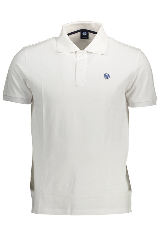 POLO À MANCHES COURTES POUR HOMME NORTH SAILS BLANC - NORTH SAILS