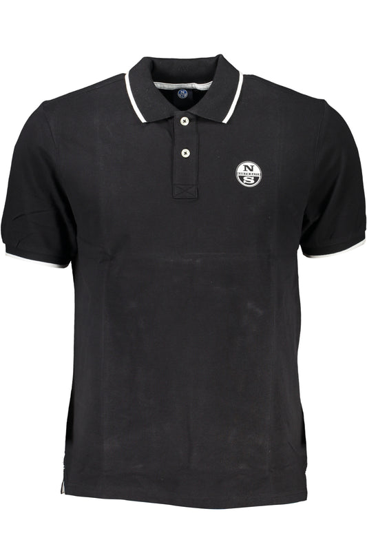 NORTH SAILS POLO NOIR MANCHES COURTES HOMME - NORTH SAILS