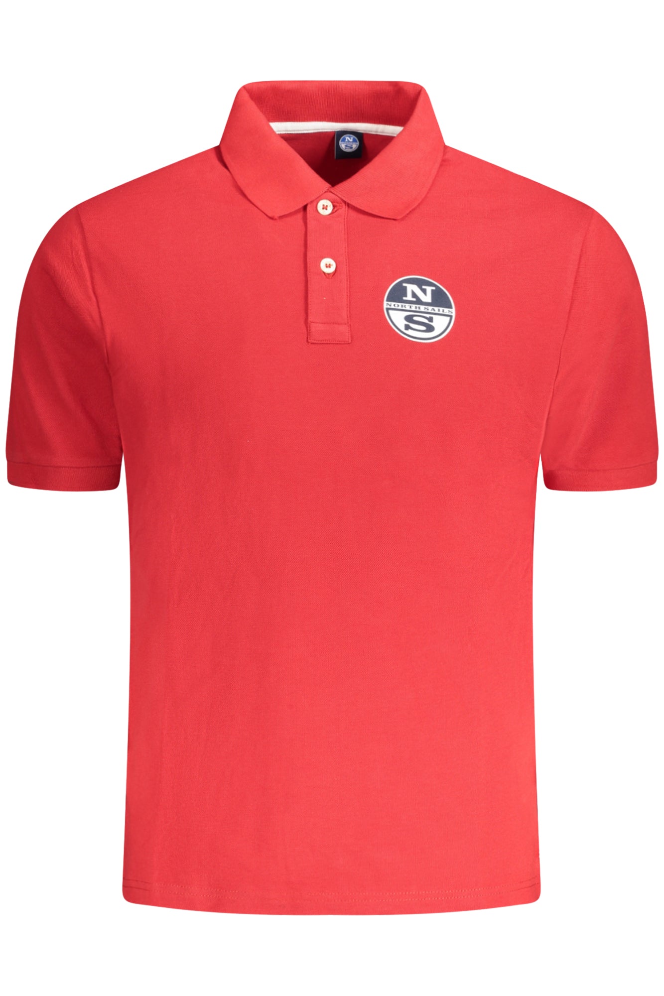 POLO À MANCHES COURTES POUR HOMMES NORTH SAILS ROUGE - NORTH SAILS