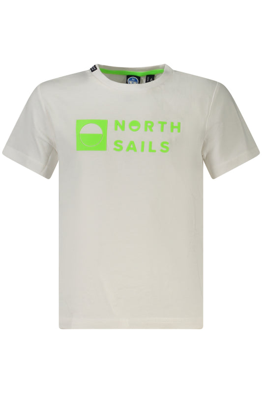 T-SHIRT MANCHES COURTES NORTH SAILS ENFANT BLANC - NORTH SAILS