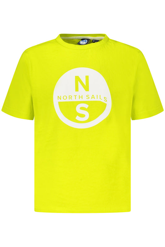 T-SHIRT MANCHES COURTES NORTH SAILS ENFANT JAUNE - NORTH SAILS