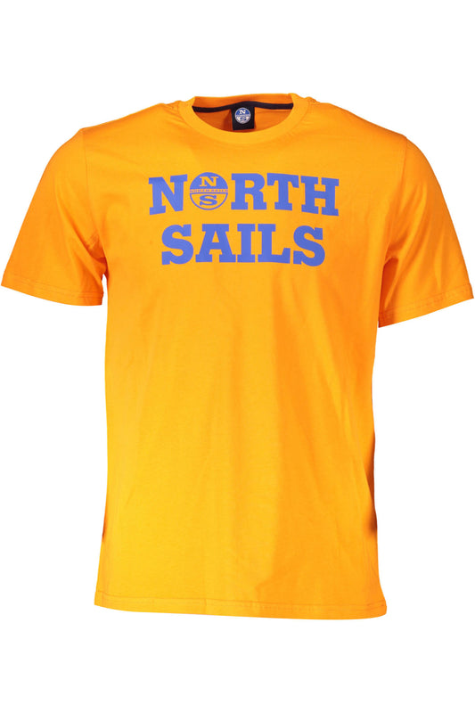 T-SHIRT À MANCHES COURTES POUR HOMMES NORTH SAILS ORANGE - NORTH SAILS