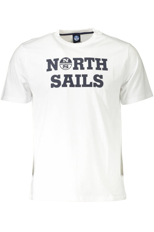 NORTH SAILS T-SHIRT MANCHES COURTES HOMME BLANC - NORTH SAILS