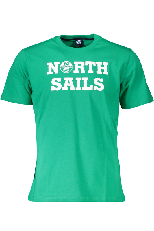 NORTH SAILS T-SHIRT MANCHES COURTES HOMME VERT - NORTH SAILS