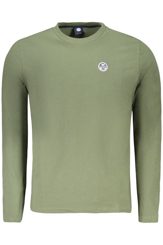 T-SHIRT À MANCHES LONGUES NORTH SAILS POUR HOMMES VERT - NORTH SAILS