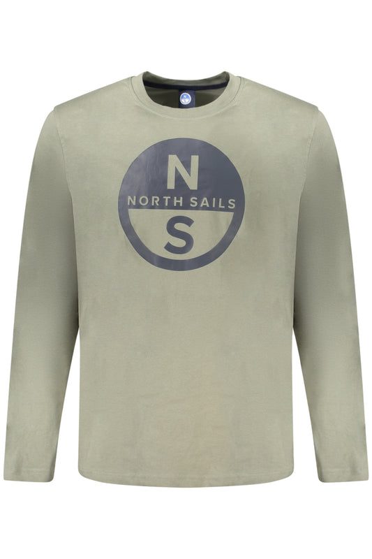 T-SHIRT À MANCHES LONGUES POUR HOMMES NORTH SAILS VERT - NORTH SAILS