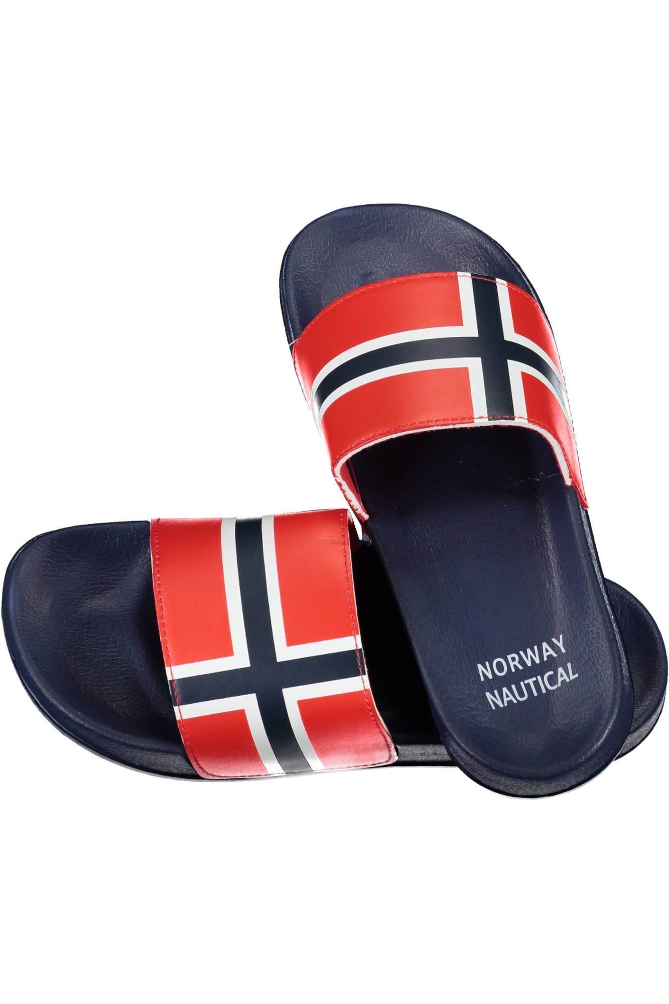 NORWAY 1963 CHAUSSURES PANTOUFLES HOMME BLEUES - NORWAY 1963