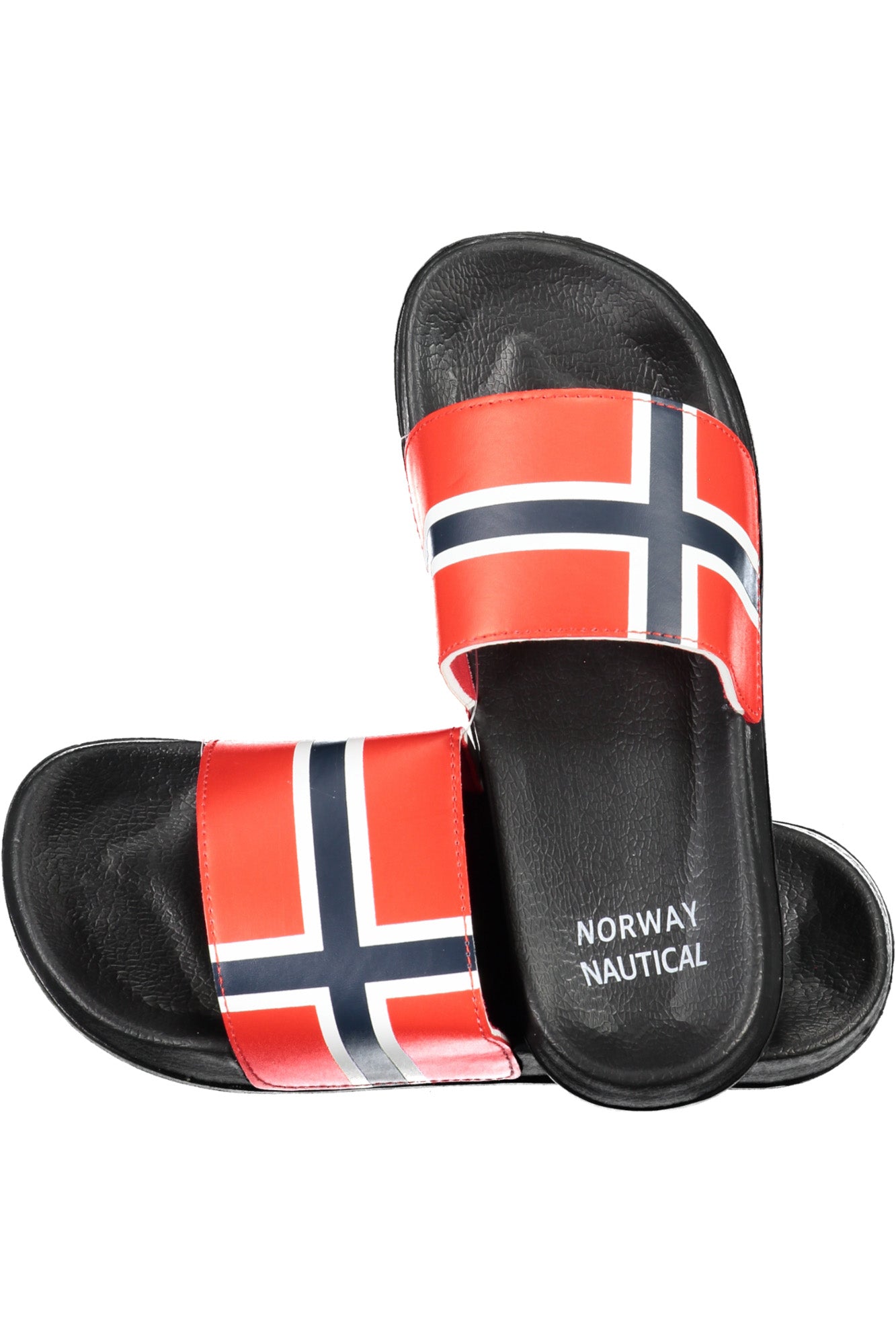 CHAUSSURES PANTOUFLES NOIRES POUR HOMMES NORVÈGE 1963 - NORWAY 1963