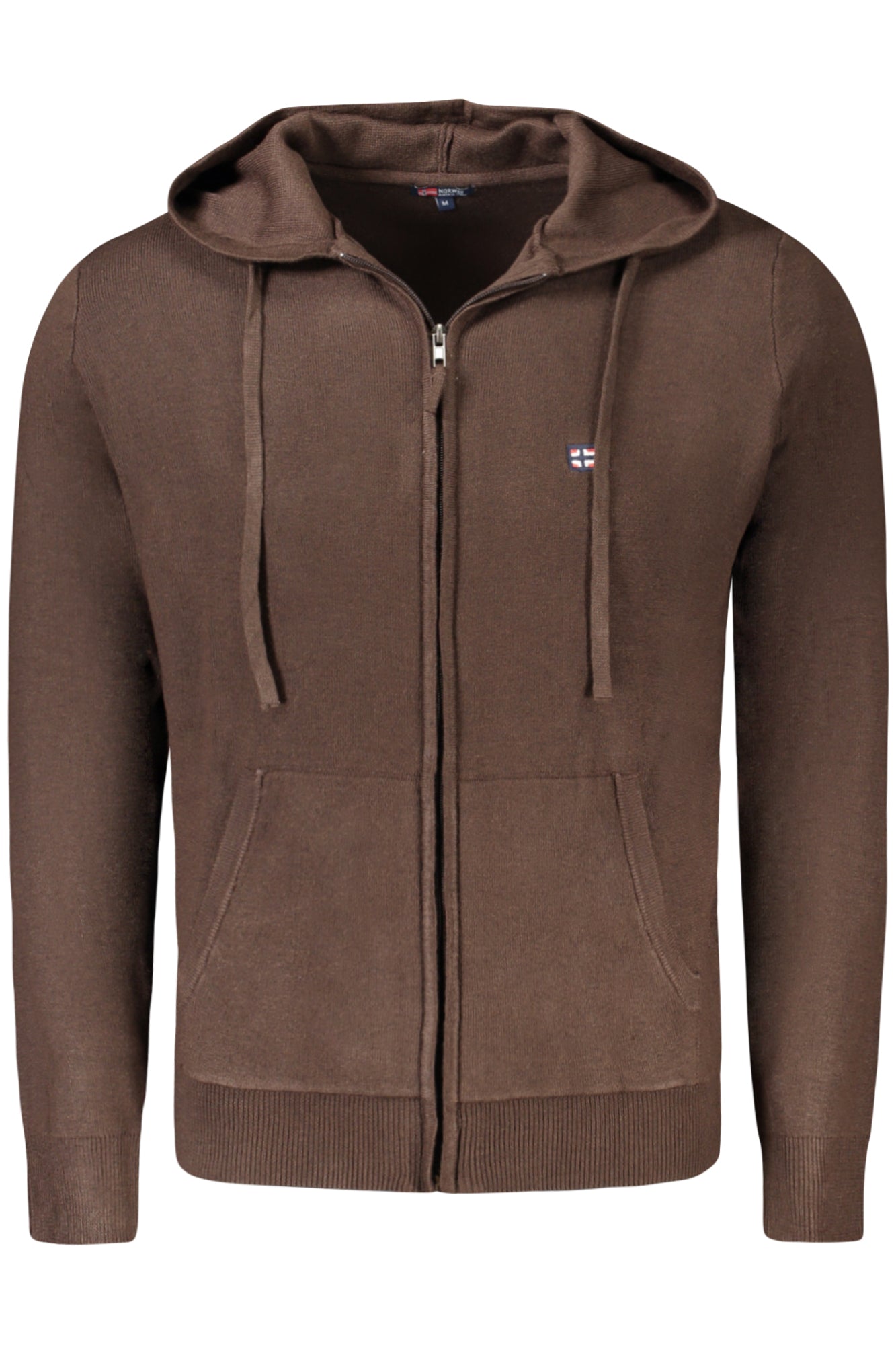 NORVÈGE 1963 CARDIGAN HOMME MARRON - NORWAY 1963