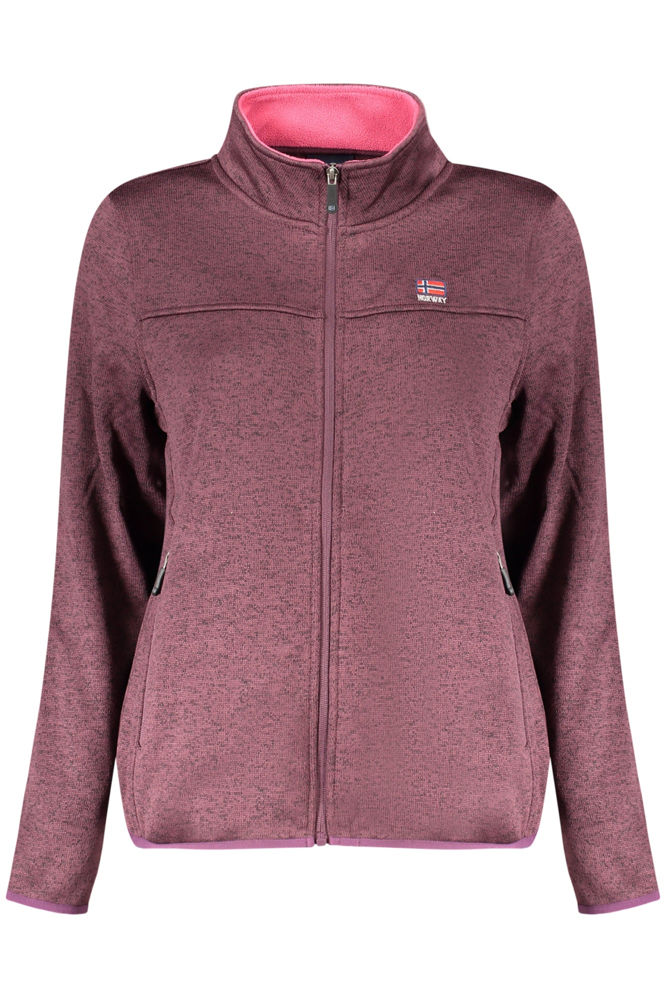 Sweat-shirt zippé violet pour femme, Norvège 1963 - NORWAY 1963