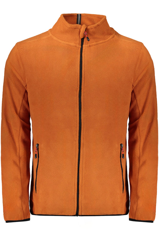 NORVÈGE 1963 SWEAT-SHIRT ZIPPÉ HOMME MARRON - NORWAY 1963