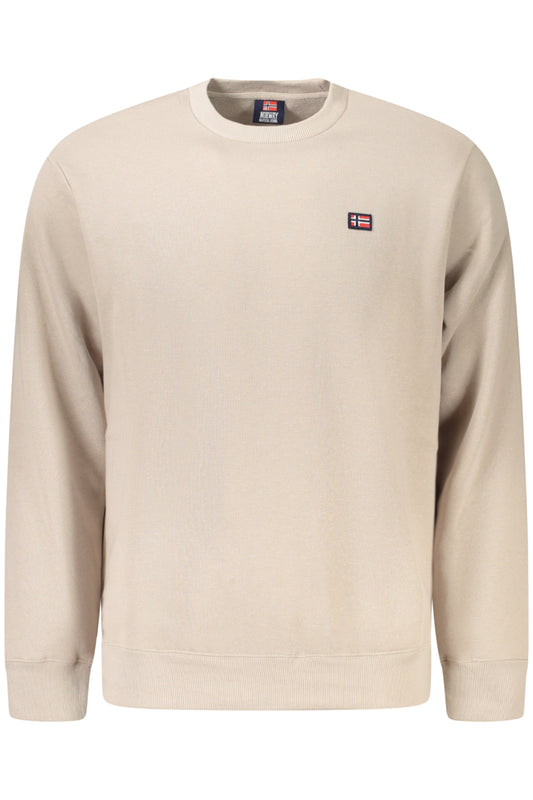 Sweat-shirt zippé beige pour homme, Norvège 1963 - NORWAY 1963