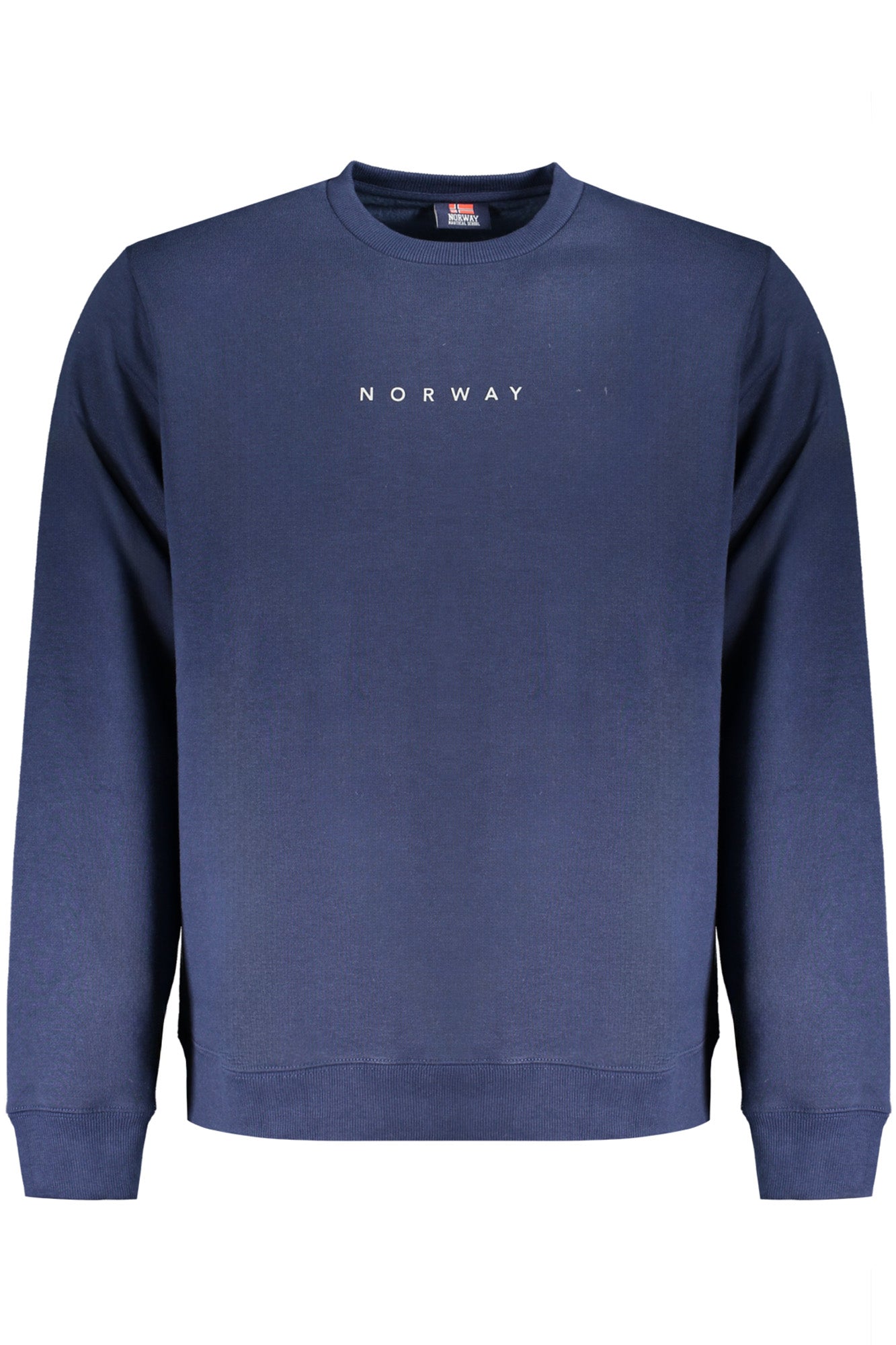 NORVÈGE 1963 SWEAT-SHIRT SANS FERMETURE ÉCLAIR BLEU POUR HOMMES - NORWAY 1963