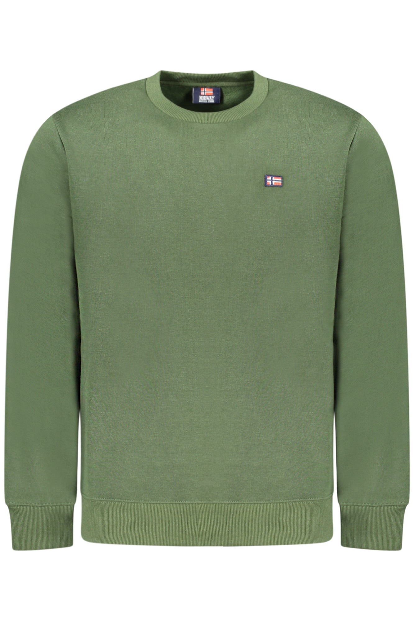Sweat-shirt zippé pour homme Norvège 1963, vert - NORWAY 1963