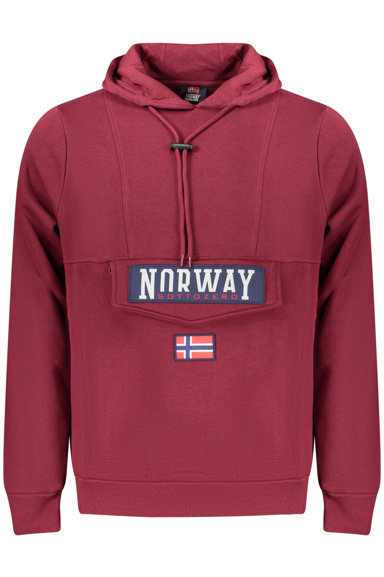 Sweat-shirt zippé violet pour homme Norvège 1963 - NORWAY 1963
