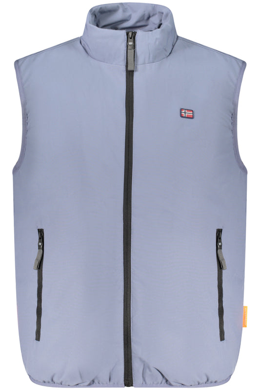 VESTE SANS MANCHES POUR HOMME NORVÈGE 1963, BLEU - NORWAY 1963