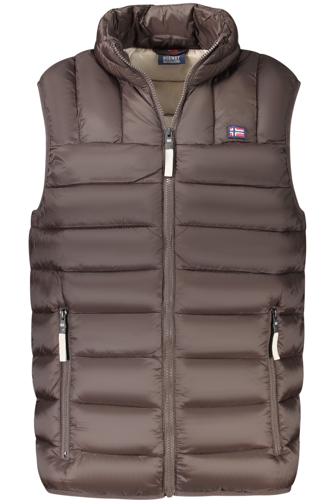 VESTE SANS MANCHES MARRON POUR HOMME NORVÈGE 1963 - NORWAY 1963