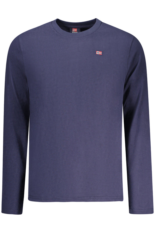 T-SHIRT À MANCHES LONGUES HOMME NORVÈGE 1963 BLEU - NORWAY 1963