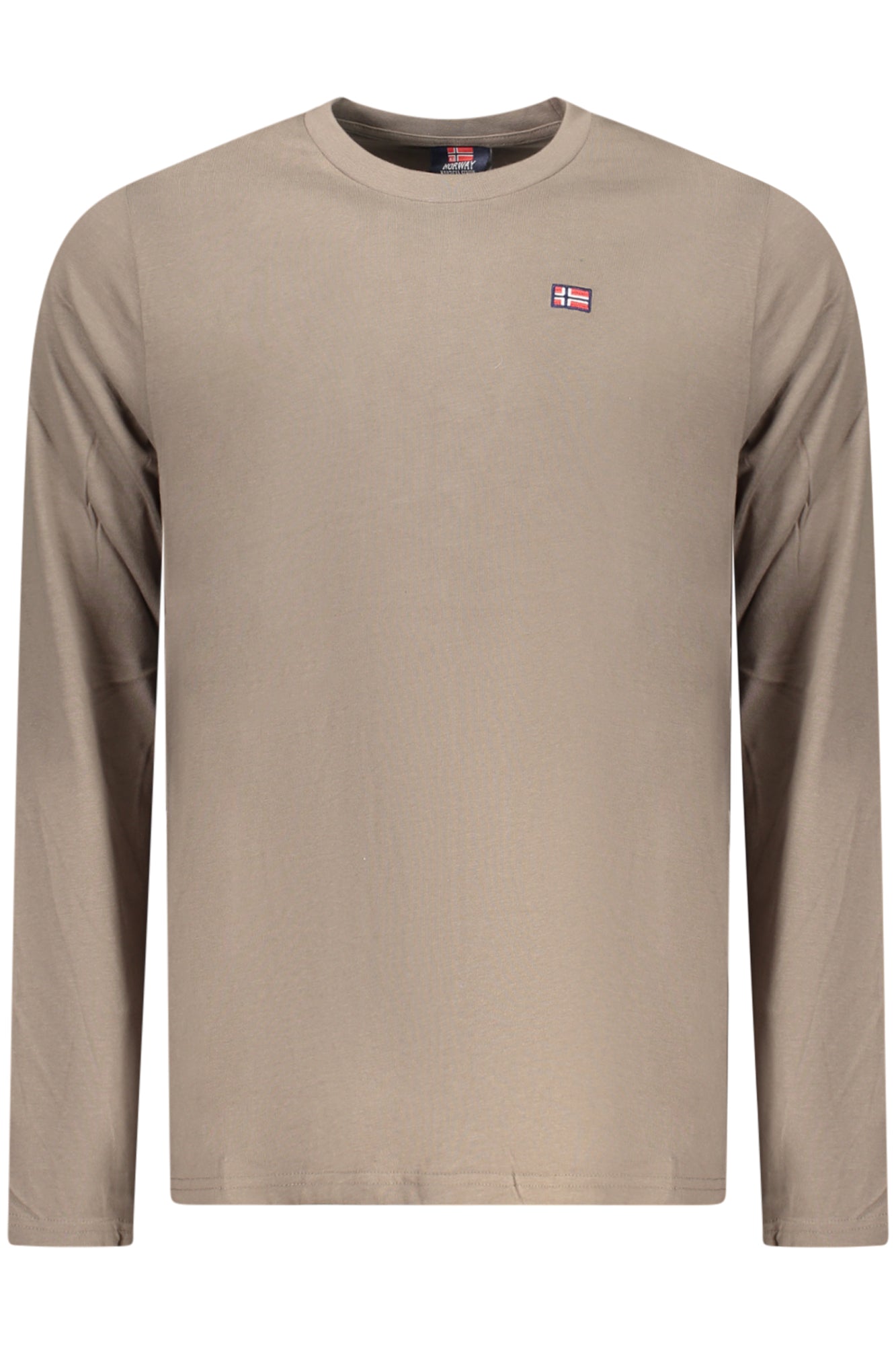 T-SHIRT À MANCHES LONGUES HOMME NORVÈGE 1963 MARRON - NORWAY 1963