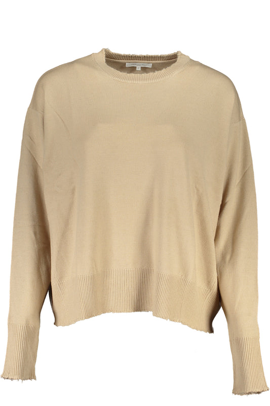 PULL FEMME BEIGE PATRIZIA PEPE - PATRIZIA PEPE