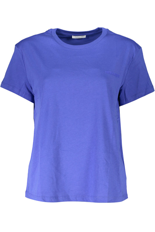 PATRIZIA PEPE T-SHIRT À MANCHES COURTES FEMME BLEU - PATRIZIA PEPE