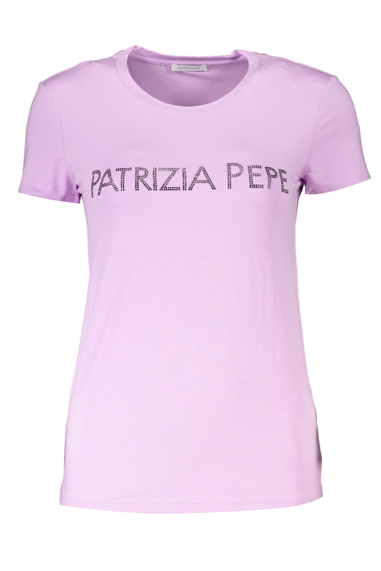 PATRIZIA PEPE T-SHIRT À MANCHES COURTES FEMME VIOLET - PATRIZIA PEPE