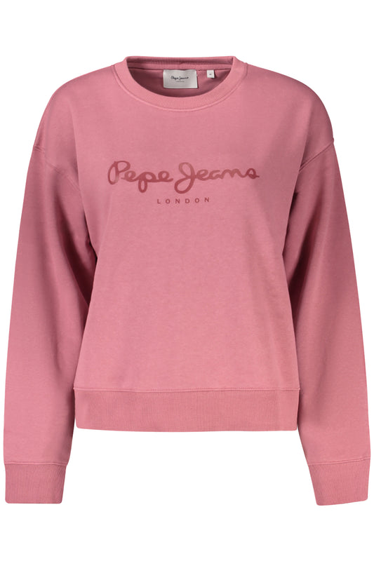 Sweat-shirt zippé violet Pepe Jeans pour femme - PEPE JEANS