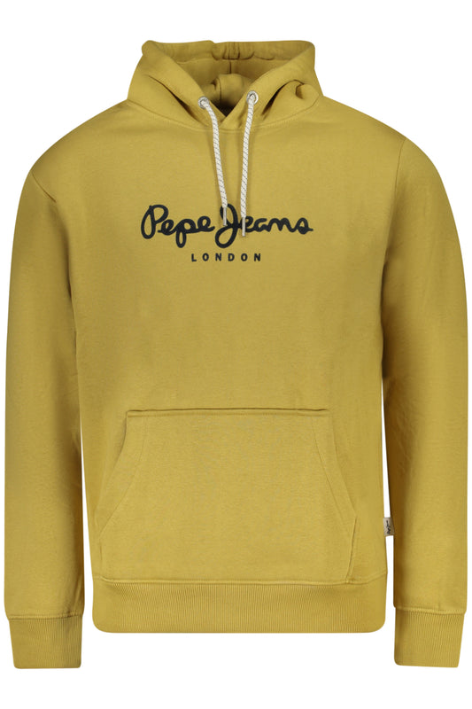 Sweat-shirt zippé jaune pour homme PEPE JEANS - PEPE JEANS