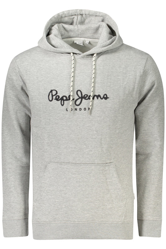 Sweat-shirt zippé gris pour homme PEPE JEANS - PEPE JEANS