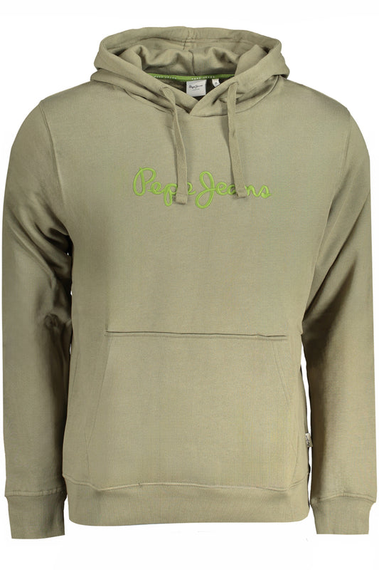 SWEAT-SHIRT SANS FERMETURE ÉCLAIR POUR HOMME PEPE JEANS VERT - PEPE JEANS