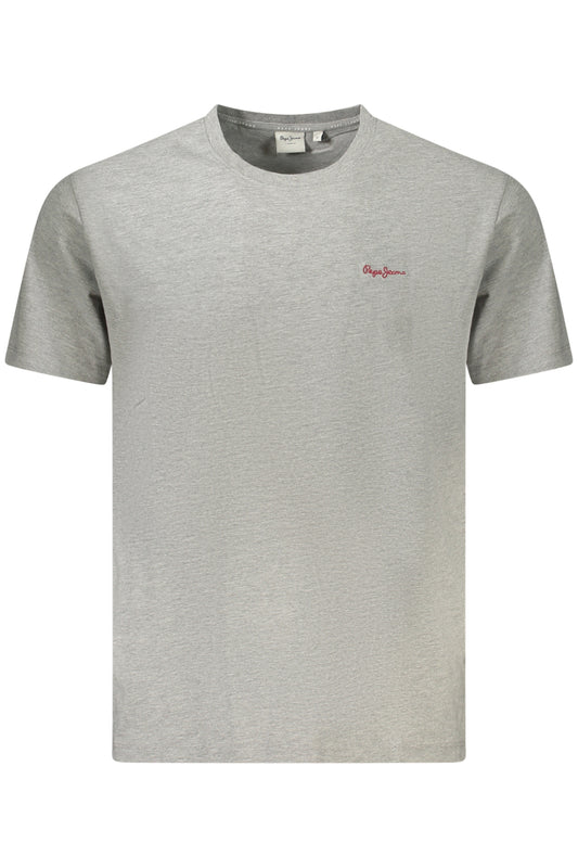 T-SHIRT À MANCHES COURTES PEPE JEANS POUR HOMME, GRIS - PEPE JEANS