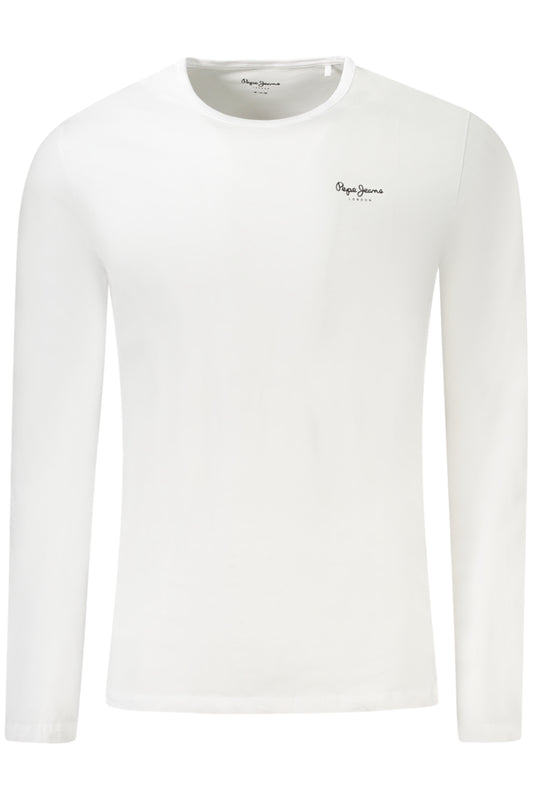 T-SHIRT À MANCHES LONGUES PEPE JEANS HOMME BLANC - PEPE JEANS