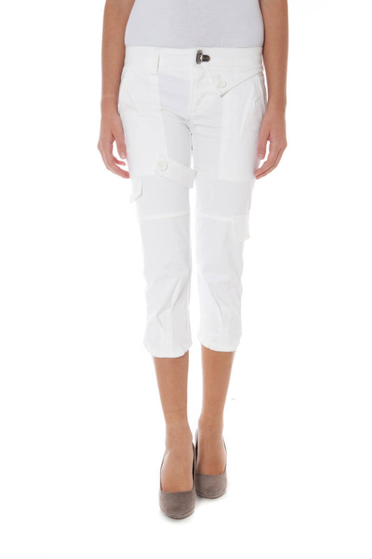 PANTALON PINOCCHIETTO FEMME BLANC PHARD - PHARD