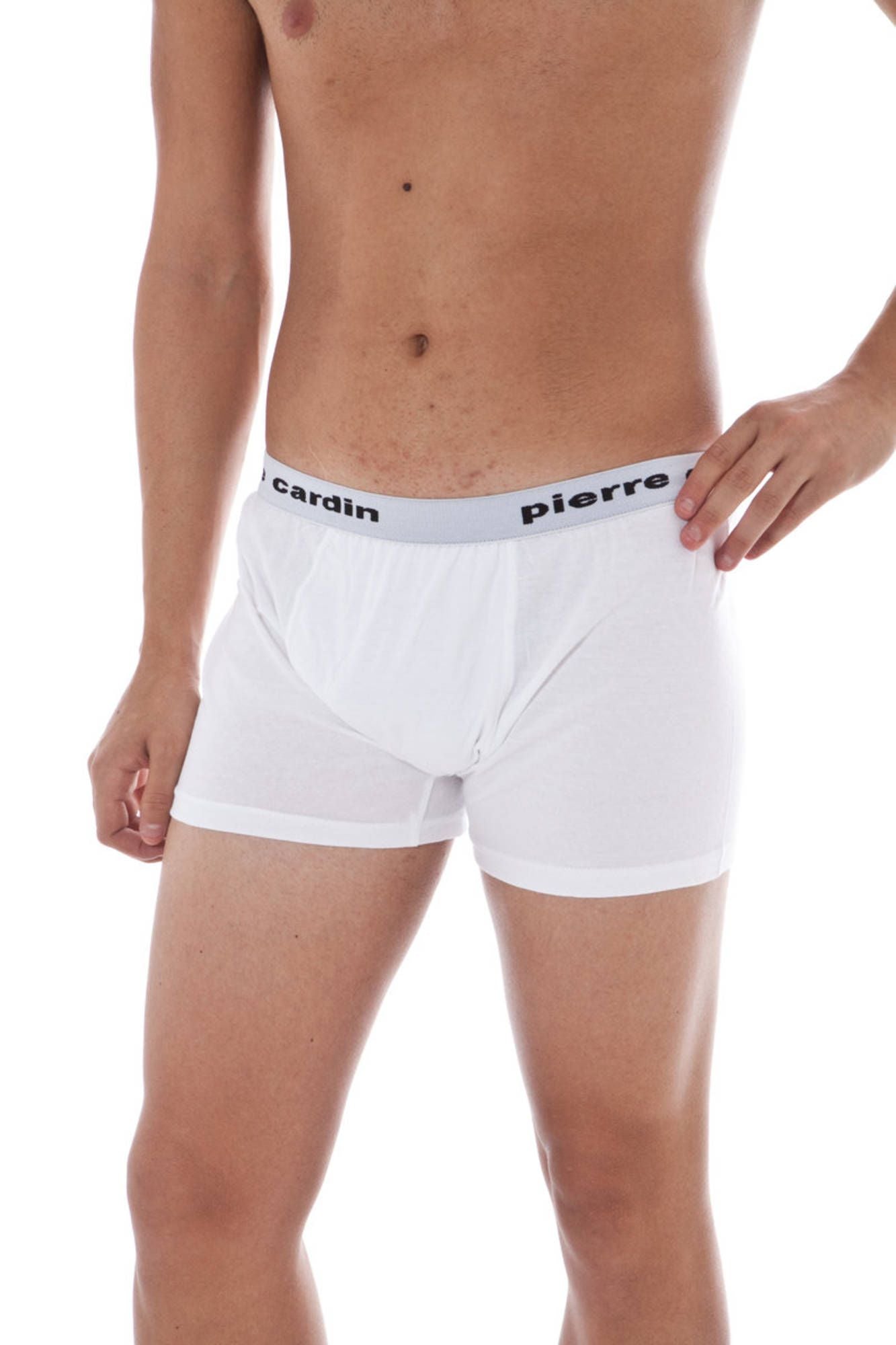 Boxer homme Pierre Cardin blanc - PIERRE CARDIN